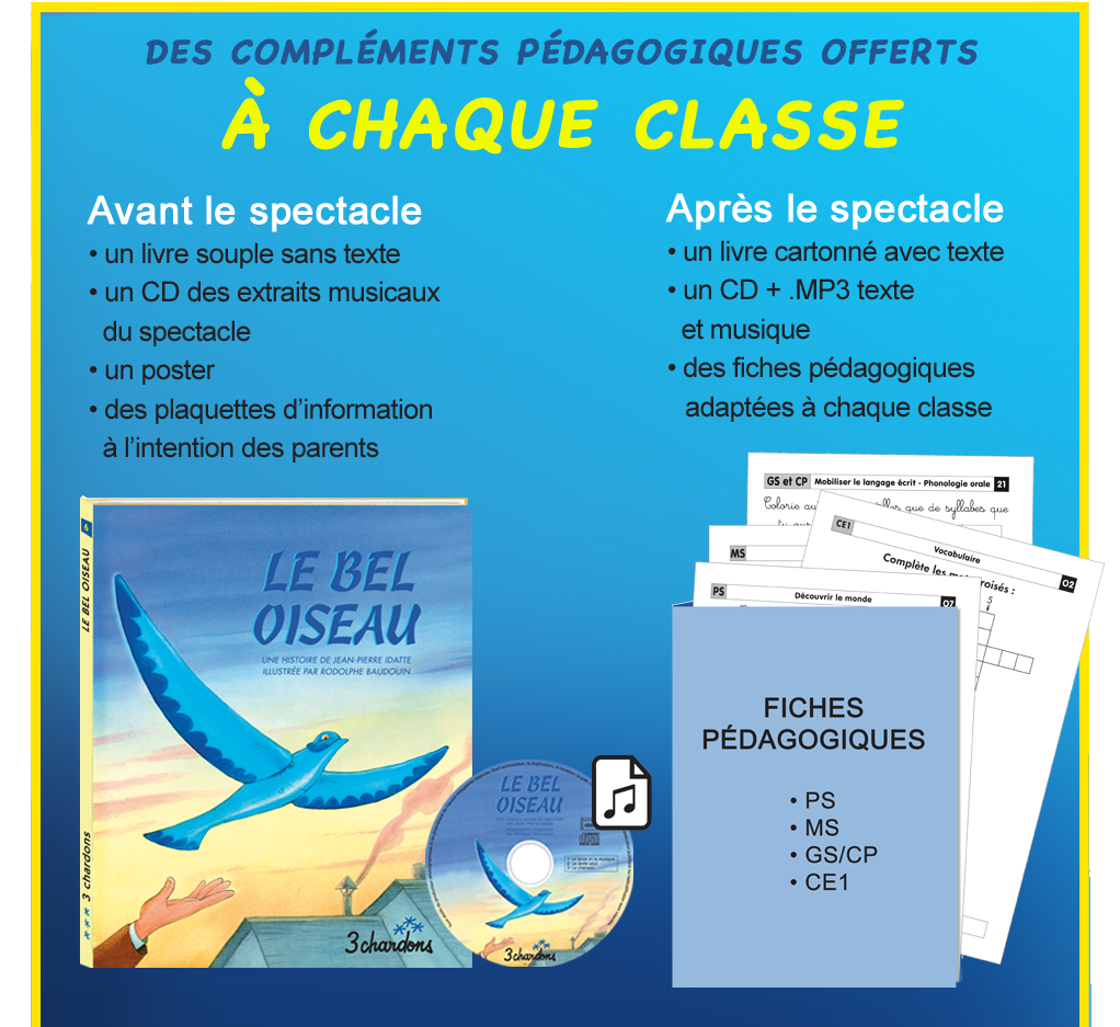 des complements pedagogiques offerts à chaque classe